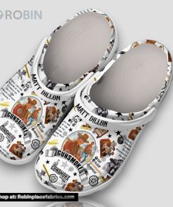 Matt Dillon Gunsmoke 3d Printed Classic Crocs Matt Dillon Gunsmoke 3d Printed Classic Crocs