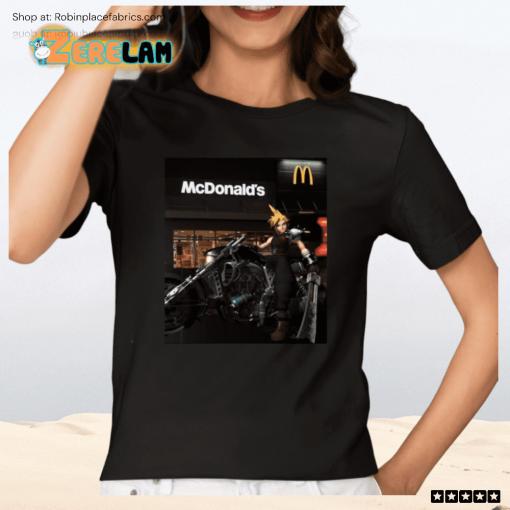 McDonald’s Final Fantasy Kai Cloud Strife Maccas Run Shirt