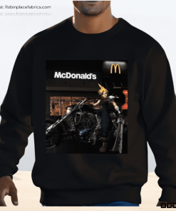 McDonald’s Final Fantasy Kai Cloud Strife Maccas Run Shirt