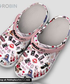 Meangirls We Wear Pink Burn Book 3d Printed Classic Crocs