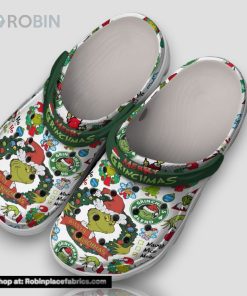 Merry Grinchmas Blend 3d Printed Classic Crocs Merry Grinchmas Blend 3d Printed Classic Crocs