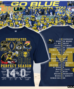 Michigan 2024 Undefeated Perfect Season 14 0 Shirt Michigan 2024 Undefeated Perfect Season 14 0 Shirt