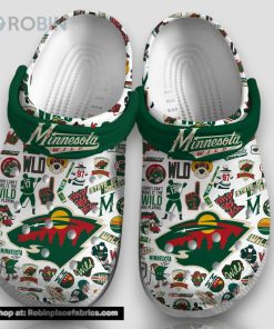 Minnesota Wild State Of Hockey Radio Network 3d Printed Classic Crocs Minnesota Wild State Of Hockey Radio Network 3d Printed Classic Crocs
