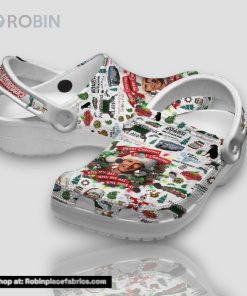 National Lampoon’s Christmas Vacation Merry Christmas Kiss My Ass 3d Printed Classic Crocs