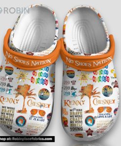No Shoes Nation Kenny Chesney 3d Printed Classic Crocs