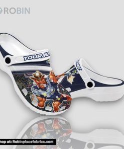 North Queensland Cowboys Personalized Name 3d 3d Printed Classic Crocs Gift For Nrl Fan