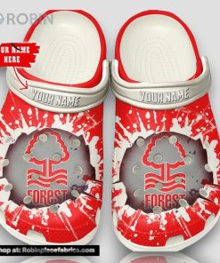 Nottingham Forest Epl Classic Crocs Shoes Broken