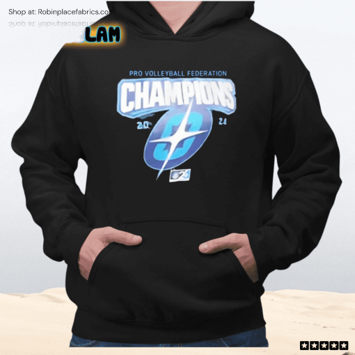 Omaha Supernovas Pro Volleyball Federation Championship 2024 Shirt