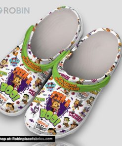 Pawsome Halloween Peek A Boo 3d Printed Classic Crocs