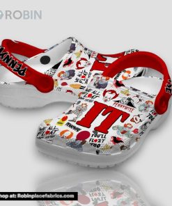 Pennywise It You’ll Float Too 3d Printed Classic Crocs