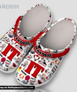 Pennywise It You’ll Float Too 3d Printed Classic Crocs