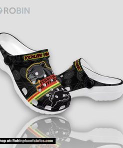 Penrith Panthers Personalized Name 3d 3d Printed Classic Crocs Gift For Nrl Fan