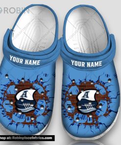 Personalized Cfl Toronto Argonauts Broken Wall 3d Printed Classic Crocs