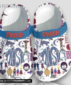 Phish Never Miss A Sunday Show 3d Printed Classic Crocs, 3d Printed Classic Crocs
