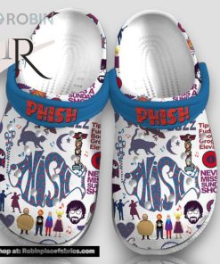 Phish Never Miss A Sunday Show 3d Printed Classic Crocs, 3d Printed Classic Crocs