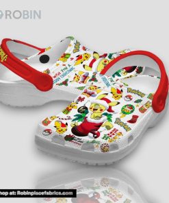 Pokemon Wish You A Merry Christmas Ho Ho Ho 3d Printed Classic Crocs Pokemon Wish You A Merry Christmas Ho Ho Ho 3d Printed Classic Crocs