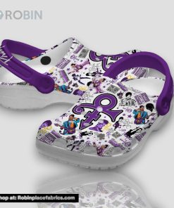 Prince Purple Rain 3d Printed Classic Crocs Prince Purple Rain 3d Printed Classic Crocs