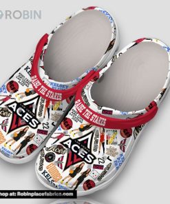 Raise The Stakes Las Vegas Aces 3d Printed Classic Crocs Raise The Stakes Las Vegas Aces 3d Printed Classic Crocs
