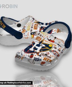 Ready2reign Houston Astros 3d Printed Classic Crocs Ready2reign Houston Astros 3d Printed Classic Crocs