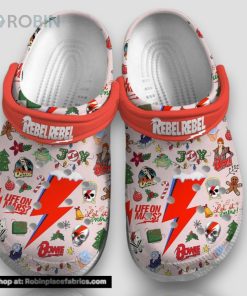 Rebel Rebel Life On Mars David Bowie 3d Printed Classic Crocs