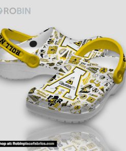 Roll Neers Appalachian Mountaineers 3d Printed Classic Crocs Roll Neers Appalachian Mountaineers 3d Printed Classic Crocs