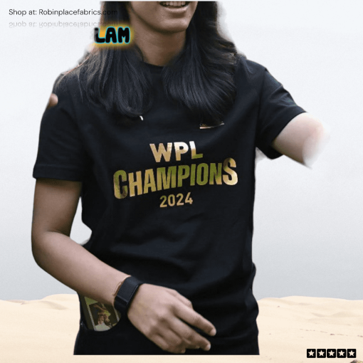 Royal Challengers Bangalore Wpl Champions 2024 Shirt