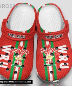 Rugby World Cup 2023 Wales Personalized 3d Printed Classic Crocs