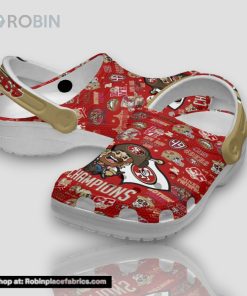 San Francisco 49ers Champions Winer Gang 3d Printed Classic Crocs