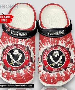 Sheffield United Epl Classic Crocs Shoes Broken