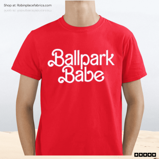 Sherry Ballpark Babe Barbie Shirt