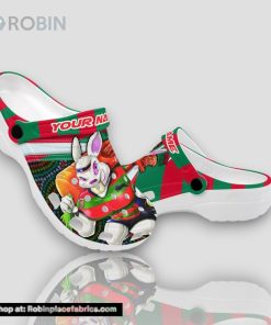 South Sydney Rabbitohs Personalized Name 3d 3d Printed Classic Crocs Gift For Nrl Fan
