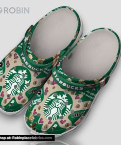 Starbucks Lovers 3d Printed Classic Crocs