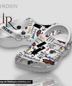 Switchfoot Love Alone Is Worth The Fight 3d Printed Classic Crocs, 3d Printed Classic Crocs