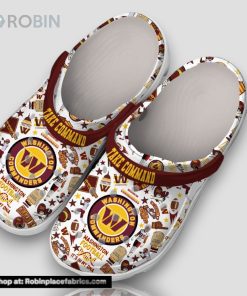 Take Command Washington Commanders Football 3d Printed Classic Crocs