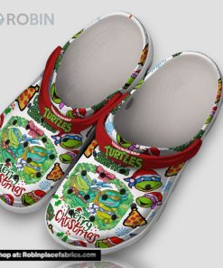 Teenage Mutant Ninja Turtles Mery Christmas 3d Printed Classic Crocs