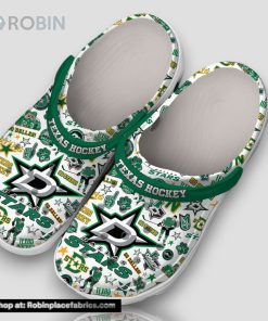 Texas Hockey Go Dallas Go Stars Dallas Stars 3d Printed Classic Crocs