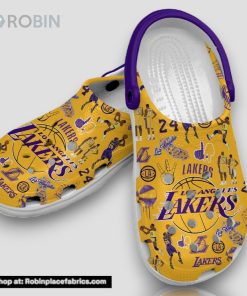 The Lake Show Los Angeles Lakers 3d Printed Classic Crocs The Lake Show Los Angeles Lakers 3d Printed Classic Crocs