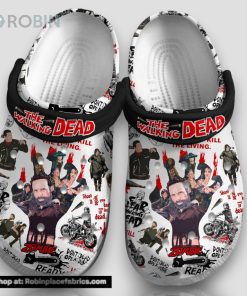 The Walking Dead Zombie 3d Printed Classic Crocs