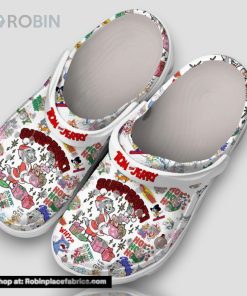 Tom And Jerry Surprise Snow Ho Ho Ho Merry Christmas 3d Printed Classic Crocs