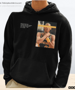 Tyrese Haliburton Wearing Reggie Miller Don’t Choke Sweatshirt