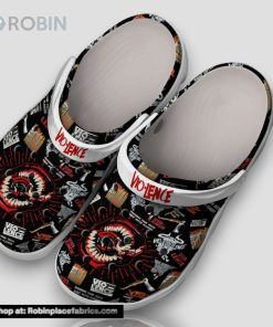 Vio Lence Smashing Your Teeth Right Outta Place 3d Printed Classic Crocs