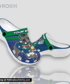 Warriors Personalized Name 3d 3d Printed Classic Crocs Gift For Nrl Fan