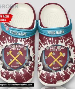 West Ham United Epl Classic Crocs Shoes Broken