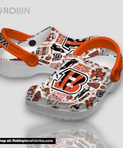 Who Dey Cincinnati Bengals 3d Printed Classic Crocs