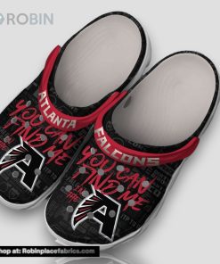 You Can Find Me In The Atlanta Falcons 3d Printed Classic Crocs