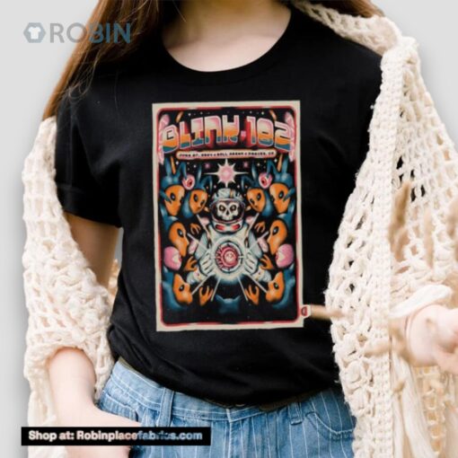 2024 Blink 182 Denver, Co World Tour Poster Shirt