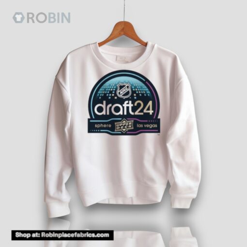 2024 Nhl Draft Upper Deck At The Sphere In Las Vegas Logo Shirt