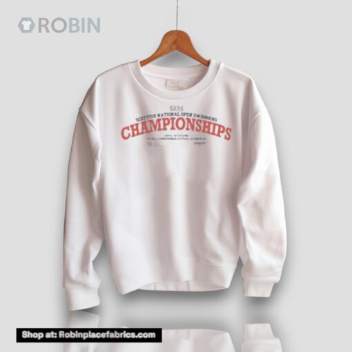 2024 Scottish National Open Swimming Championships 28th 30th June Royal Commonwealth Pool Shirt