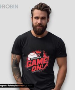 3rd Grade Game On Baseball Back To School Shirt
