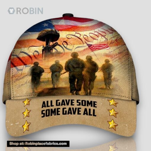 All Gave Some Some Gave All Veteran Cap